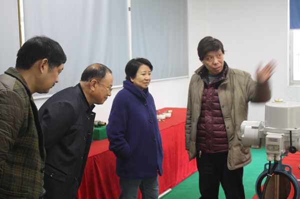 江蘇省原水利廳調研員來我司視察指導工作