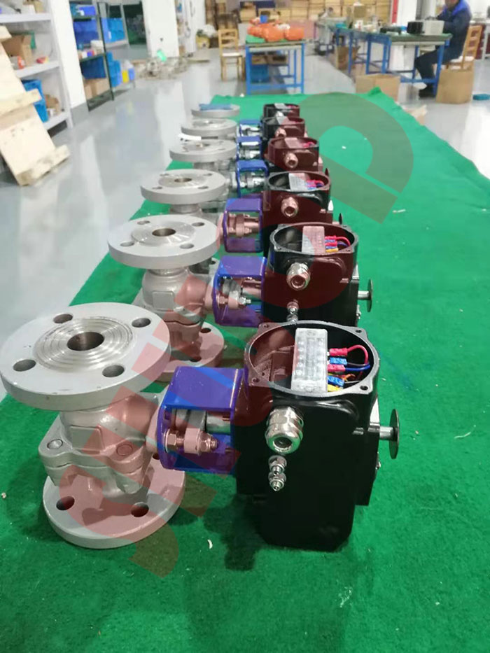 蜜桃福利导航法蘭球閥生產中