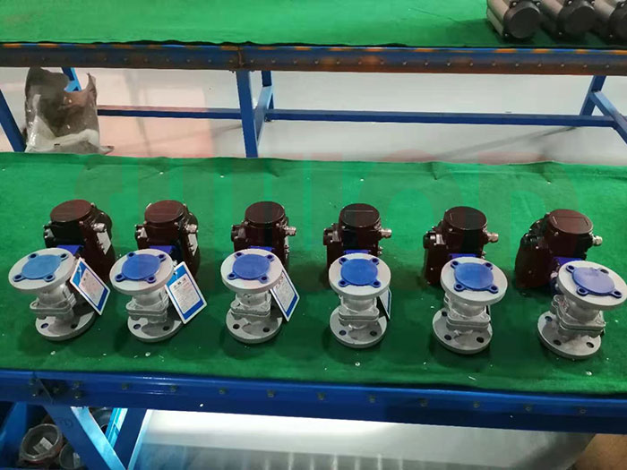 蜜桃福利导航法蘭球閥出廠前檢驗